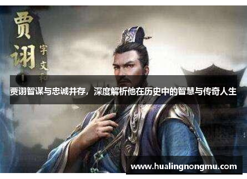 贾诩智谋与忠诚并存，深度解析他在历史中的智慧与传奇人生