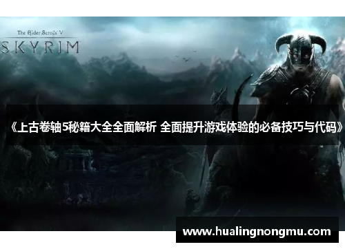 《上古卷轴5秘籍大全全面解析 全面提升游戏体验的必备技巧与代码》